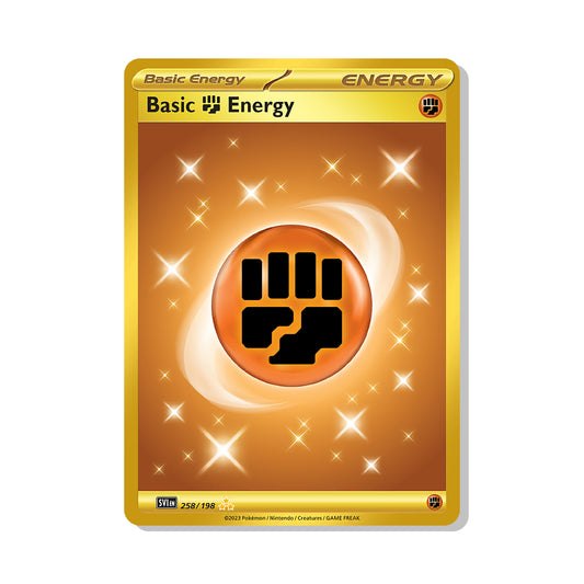 Basic Fighting Energy Pokémon Scarlet & Violet - Energy kaart | Engels