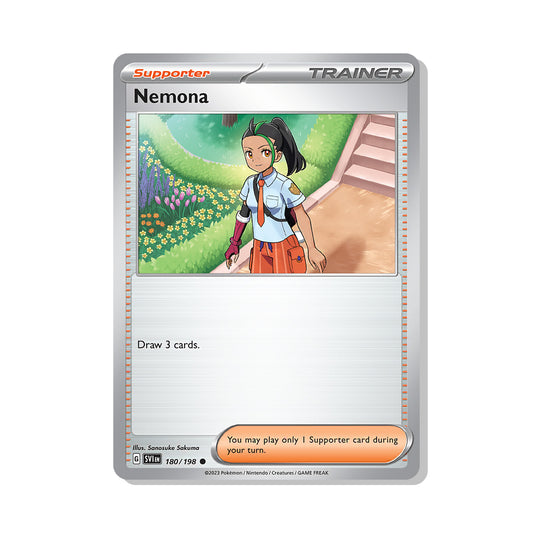 Nemona Pokémon Scarlet & Violet - Normal kaart | Engels