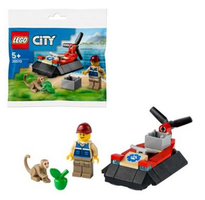 Lego City 30570 - Wildlife Rescue Hovercraft (polybag)