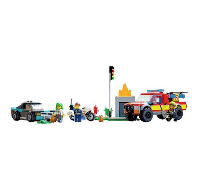 LEGO City Brandweer & Politie Achtervolging - 60319