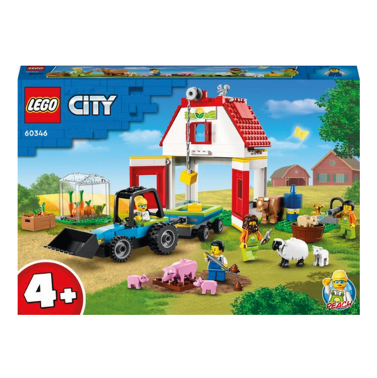 LEGO City Farm Schuur en boerderijdieren - 60346