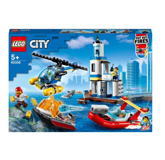 LEGO City Kustpolitie en Brandmissie - 60308