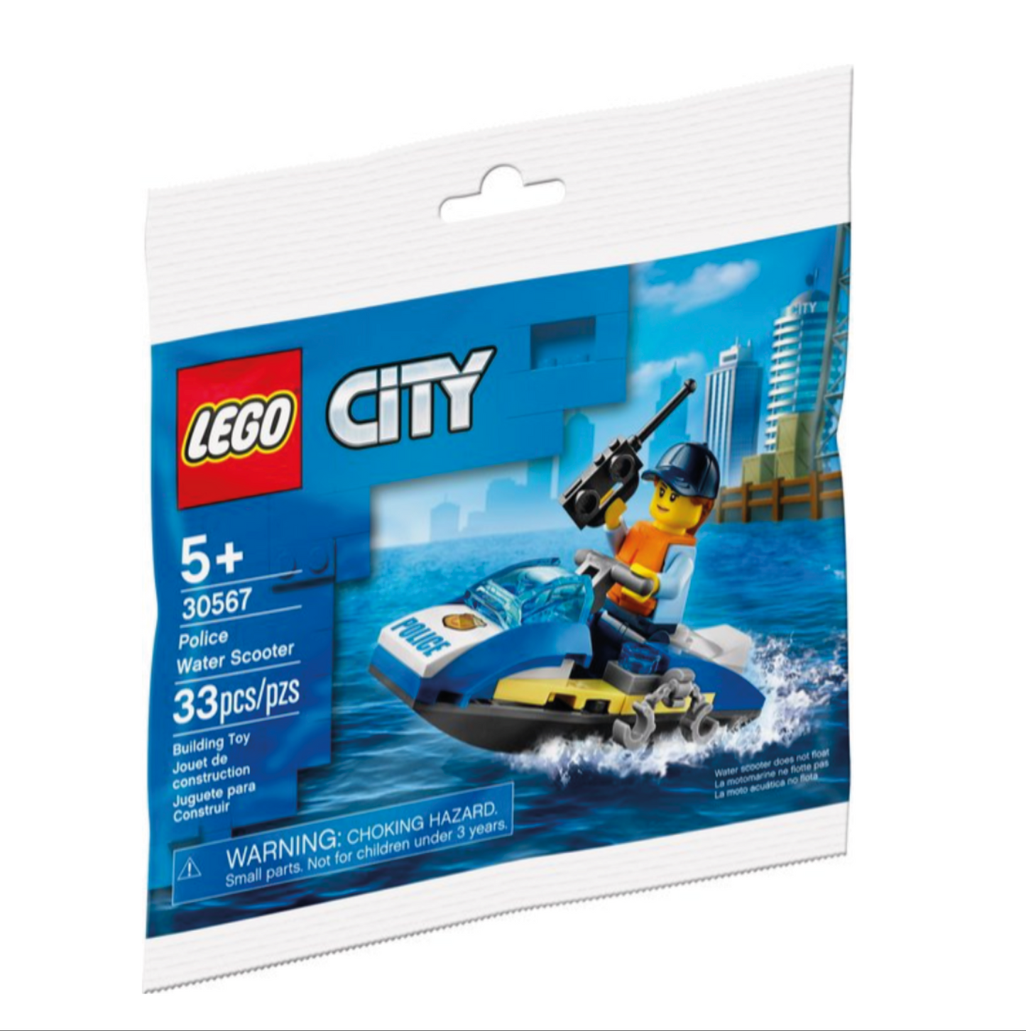 LEGO City Politie Waterscooter - 30567