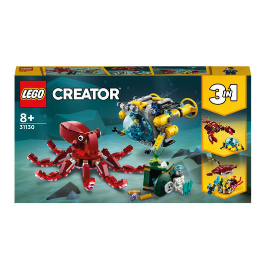 LEGO Creator 3-in-1 31130 Creator Vehicles Verzonken schat missie