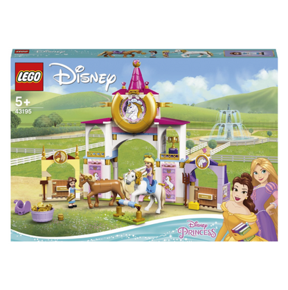 LEGO Disney Belle en Rapunzel's koninklijke paardenstal - 43195