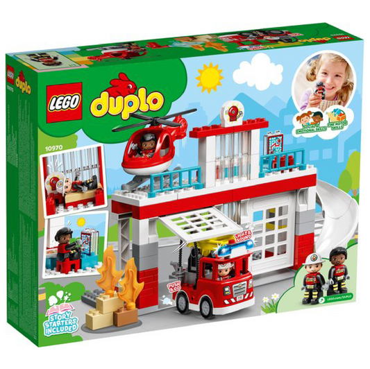 LEGO DUPLO Brandweerkazerne & Helikopter - 10970