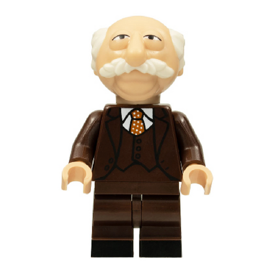 Waldorf LEGO Muppets Minifigure COLTM09 Series Collectible