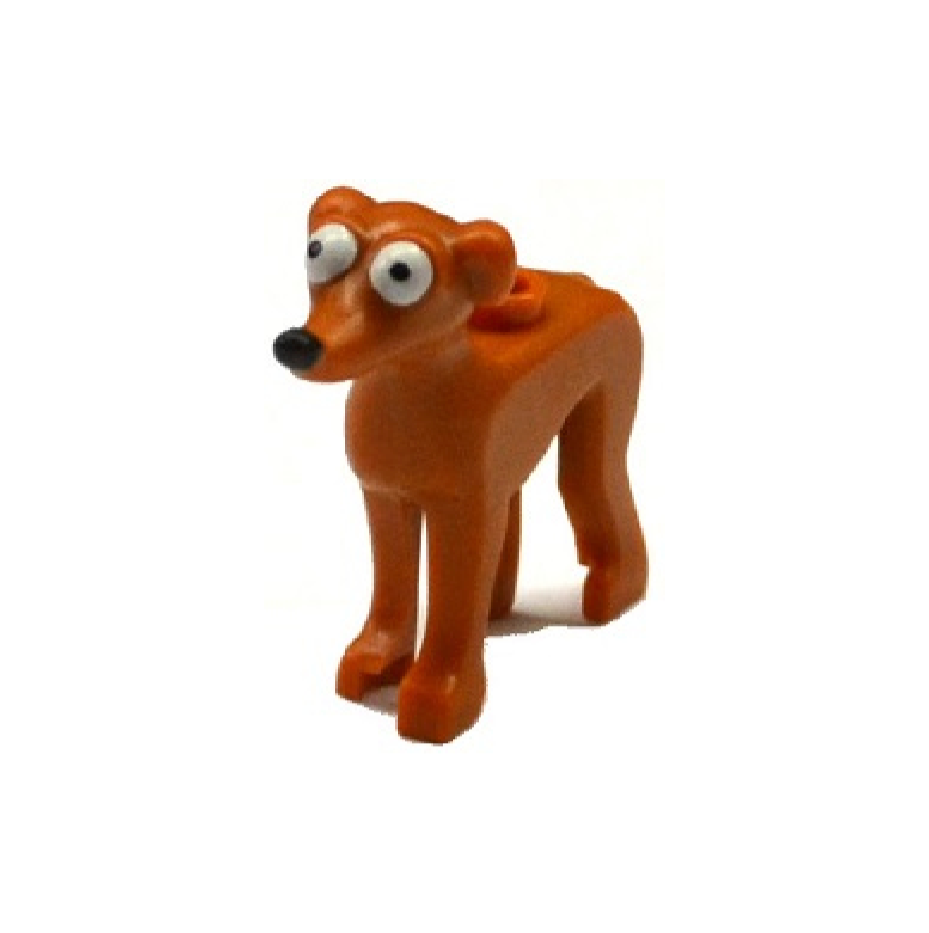 Santa's Little Helper LEGO Simpsons Dog Figure Animal 19893pb01
