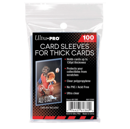 Ultra Pro - 100 Standaard Formaat Dik Kaarthoesjes Pack (100 x 152 mm)