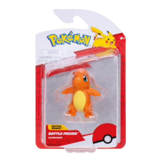 Pokemon Charmander Battle Figure Fire Type Toy