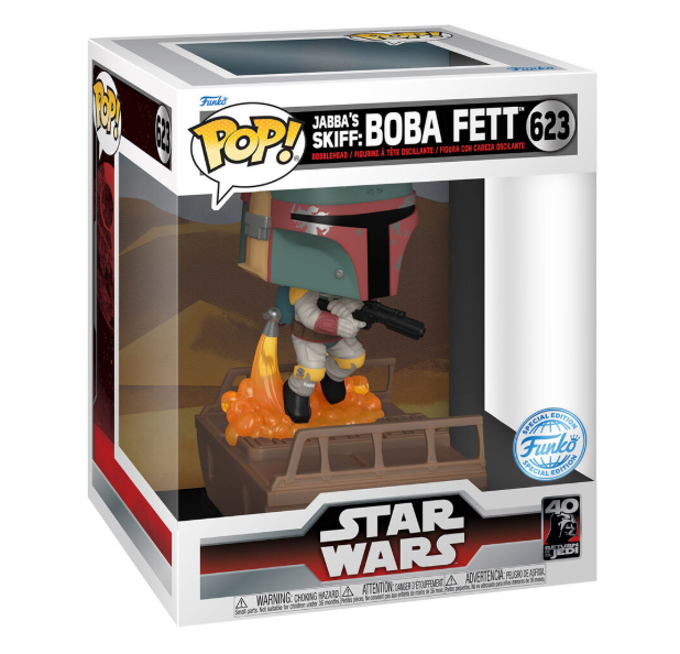 Funko POP Deluxe Star Wars Boba Fett Exclusive Figure Collectible