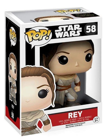 Rey #58 Funko POP Star Wars Vinyl Figure - Official Funko POP! Collectible