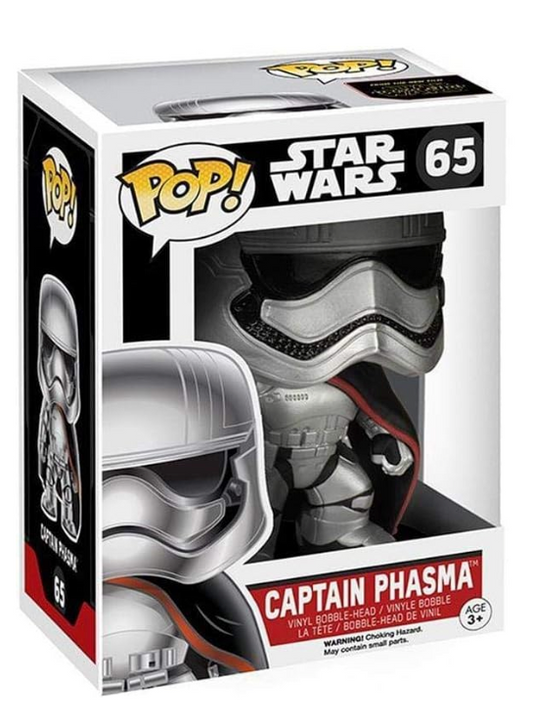 Funko Pop! - Star Wars - Captain Phasma #65 Vinyl Figure - Official Funko POP! Collectible