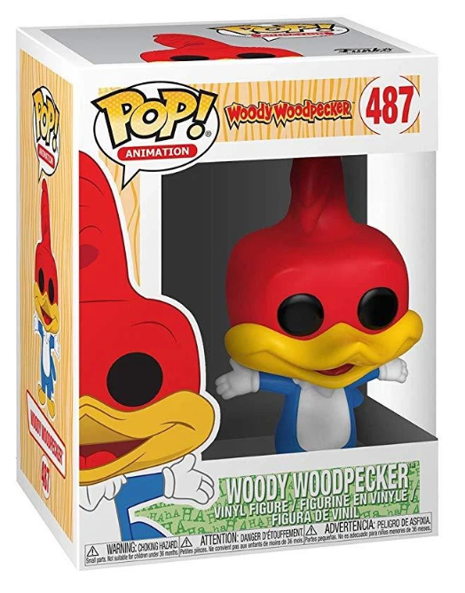 Funko POP! Woody Woodpecker #487 Funko POP Animation Vinyl Figure