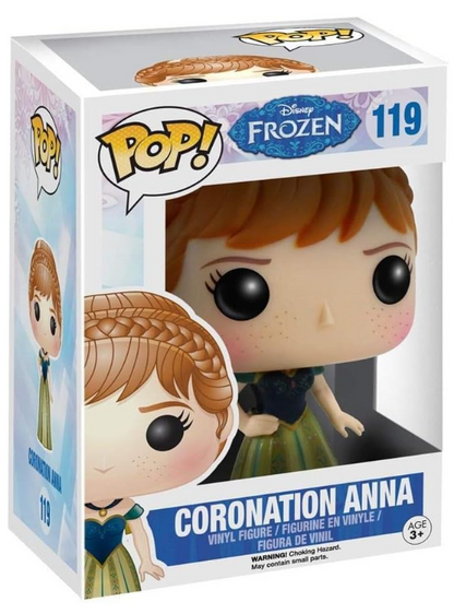Funko Pop Disney Frozen Coronation Anna #119 Vinyl Figure