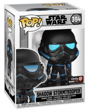 Funko Pop Star Wars Shadow Stormtrooper #394 GameStop Exclusive