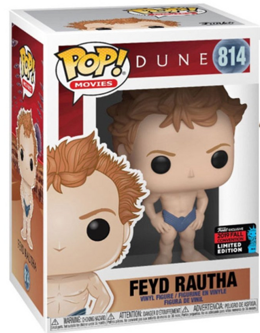 Funko Pop Movies Dune Feyd-Rautha #814 NYCC Exclusive Vinyl Figure