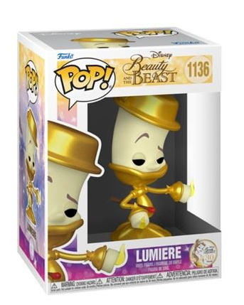 Funko Pop! Disney Lumiere #1136 Vinyl Figuur | Belle en het Beest