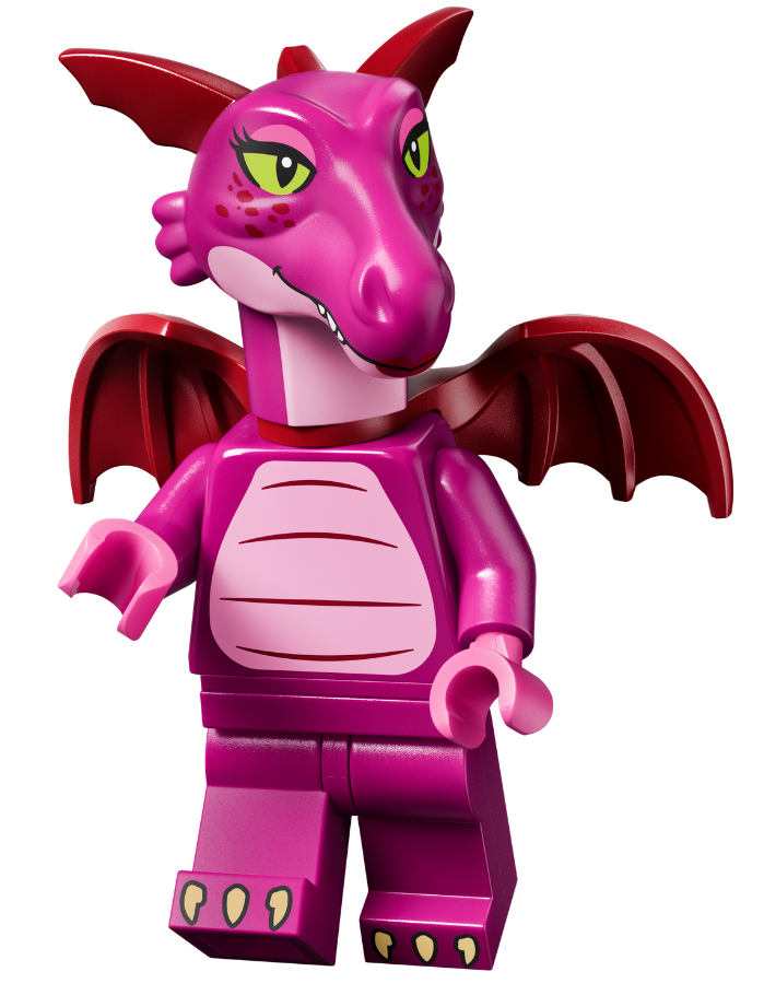 LEGO Shrek Dragon Minifiguur 71053 | Draak uit Shrek
