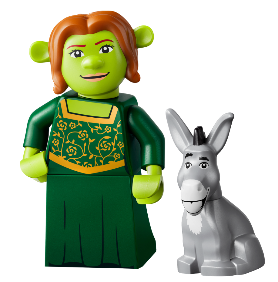LEGO Shrek Fiona & Donkey Minifiguur 71053 | Princess Fiona