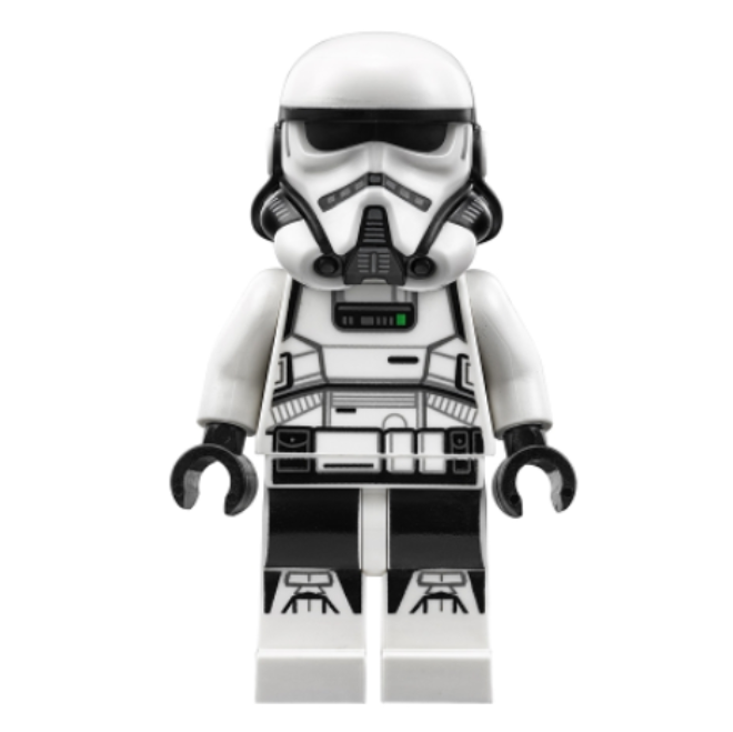 Imperial Patrol Trooper - Male, Light Nougat Head, Scowl
