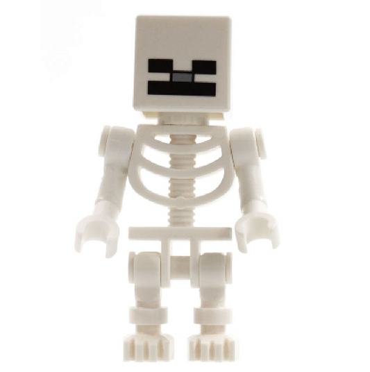 Skeleton LEGO Minecraft Minifigure