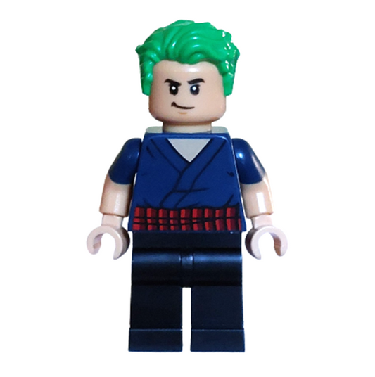 Roronoa Zoro Minifigure – One Piece Anime Building Block Figure