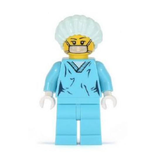 LEGO Minifigures Series 6 Surgeon – Hospital Surgeon Minifigure