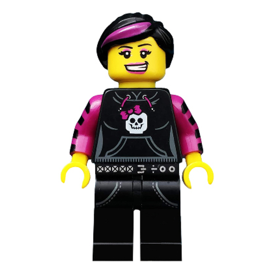 LEGO Minifigures Series 6 Skater Girl – Female Skateboard Minifigure
