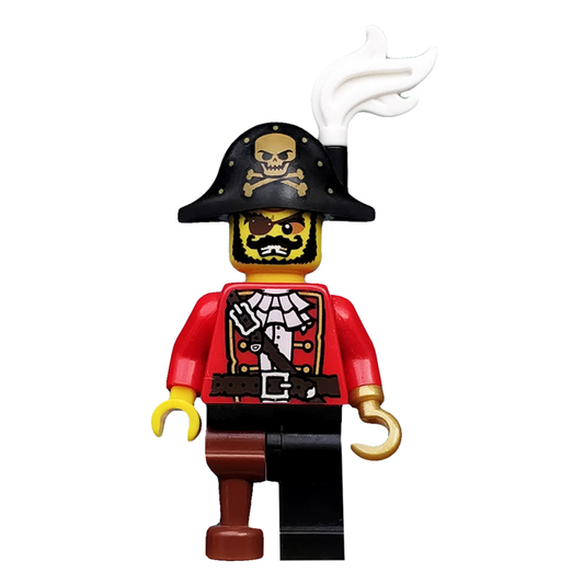LEGO Minifigures Series 8 Pirate Captain – Pirate Captain Minifigure