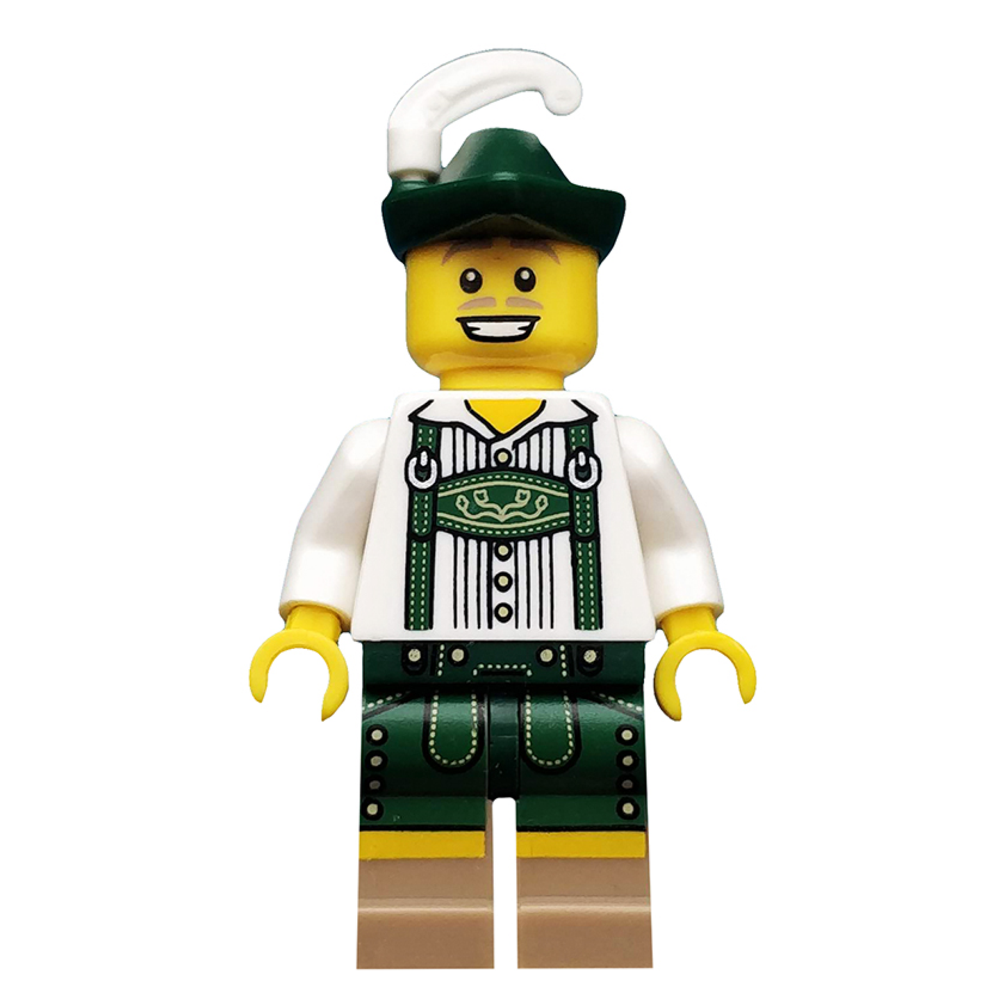 LEGO Minifigures Series 8 Lederhosen Guy – Bavarian Lederhosen Guy Minifigure