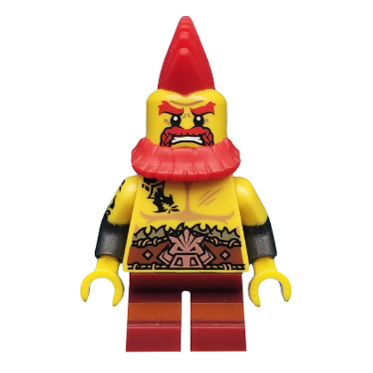 LEGO Minifigures Series 17 Battle Dwarf – Battle Dwarf Minifigure