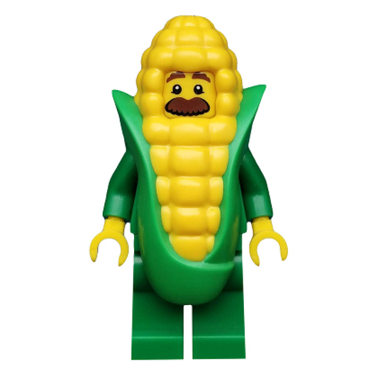 LEGO Minifigures Series 17 Corn Cob Guy – Corn Cob Guy Minifigure