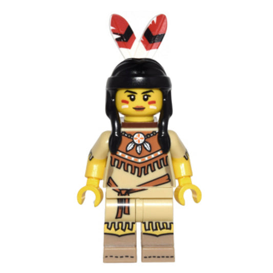 Tribal Woman, Series 15 (Minifigure Only without Stand and Accessories)