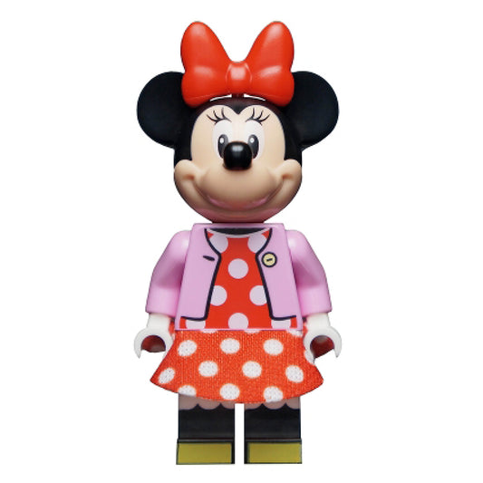 Minnie Mouse - Bright Pink Jacket, Red Polka Dot Dress, Red Bow