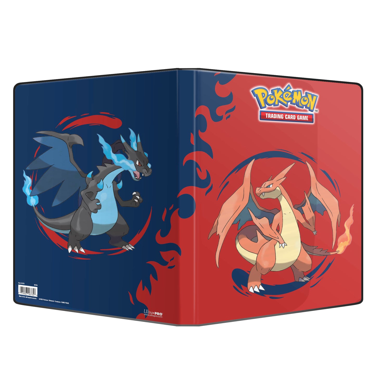 Pokemon: 9-Pocket Portfolio: Mega Charizard X and Mega Charizard Y binder map