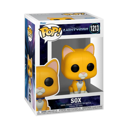 Funko Pop Disney Pixar Lightyear Sox #1213 Vinyl Figure Collectible