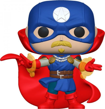 Funko Pop Marvel Infinity Warps Soldier Supreme #858 Vinyl Bobble-Head Figure