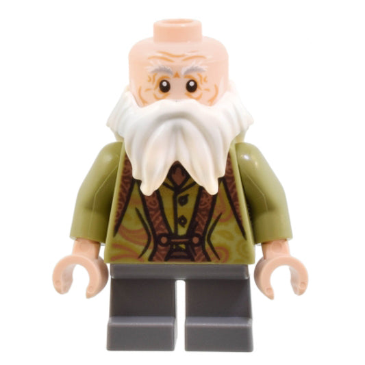 Professor Filius Flitwick - Olive Green Suit, Dark Bluish Gray Short Legs