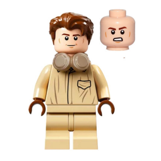 Cedric Diggory - Coveralls, Headphones, Tan Medium Legs