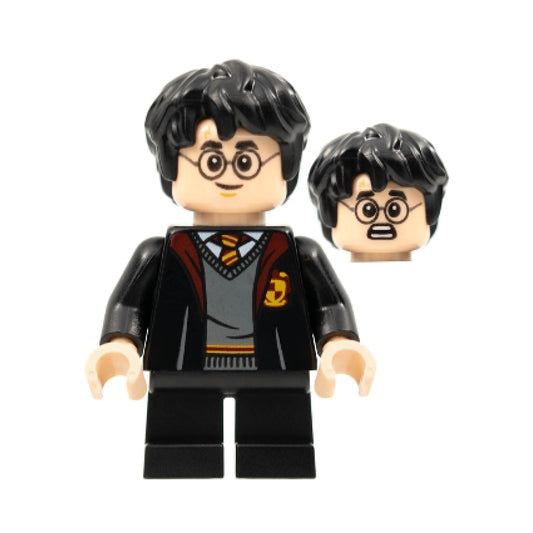 Harry Potter - Gryffindor Robe Open, Black Short Legs, Grin / Scared Head