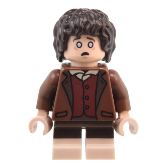 Frodo Baggins - Reddish Brown Jacket, Light Nougat Feet