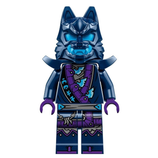 Wolf Mask Warrior / Wolf Mask Claw Warrior - Dark Blue and Dark Azure Mask, Shoulder Armor