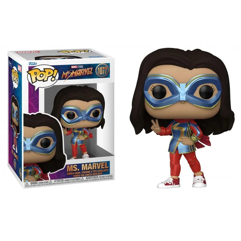 Funko Pop Marvel Ms. Marvel #1077 Vinyl Figure Collectible