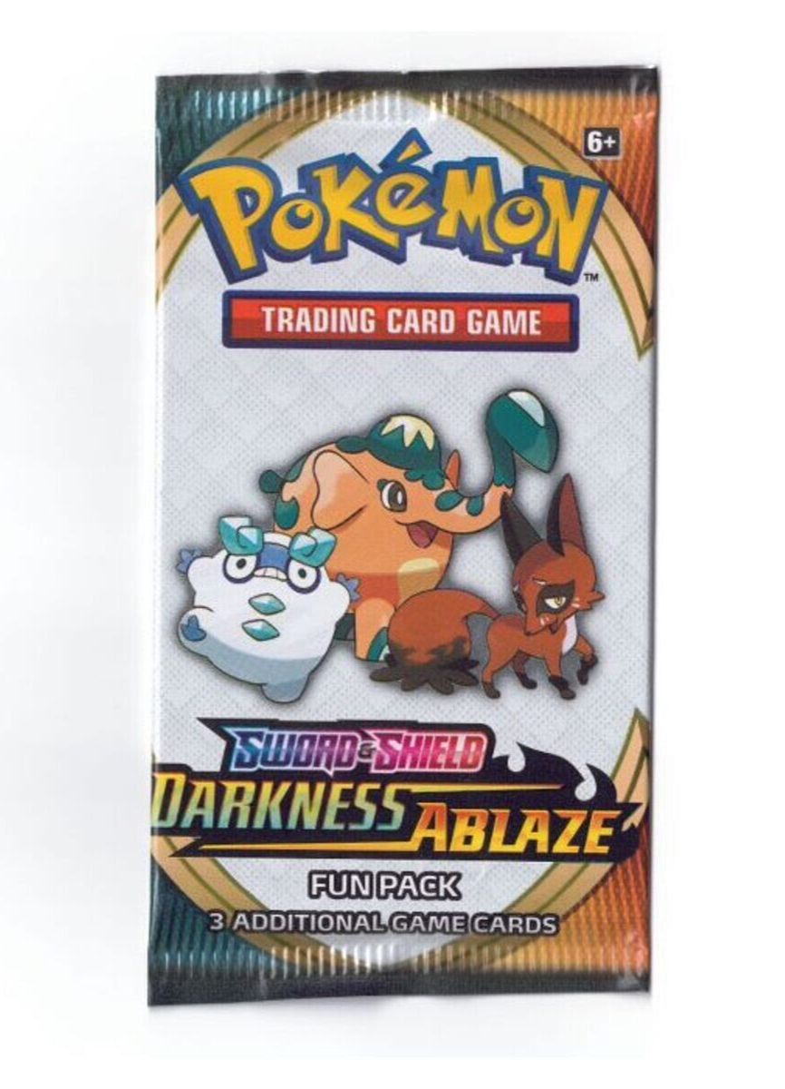 Pokemon Card - Darkness Ablaze - Fun Pack - 3 Cards