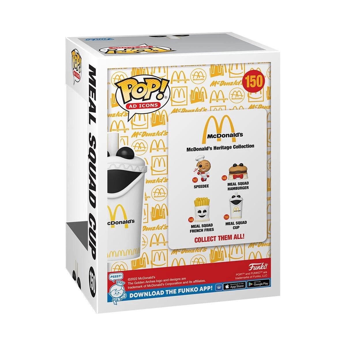 Meal Squad Cup #150 Funko POP Ad Icons Vinyl Figure - Official Funko POP! Collectible