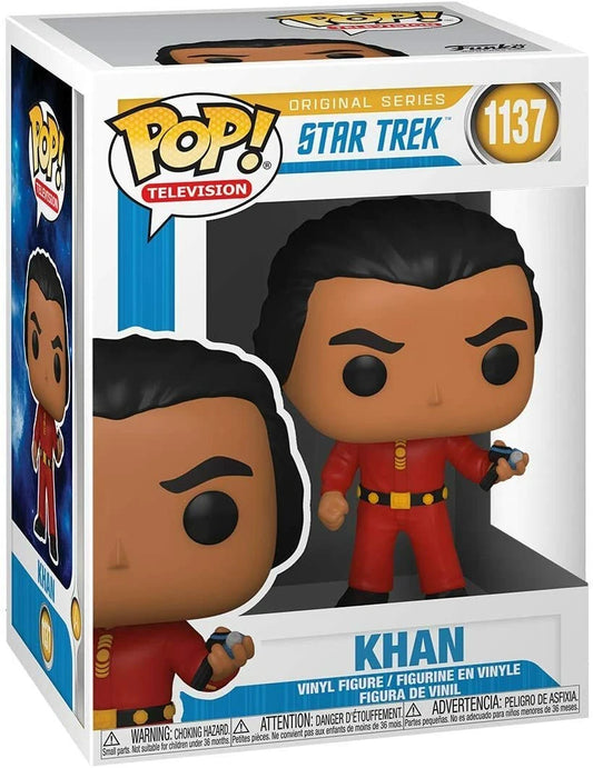 Funko Pop Star Trek Khan #1137 Vinyl Figure Collectible