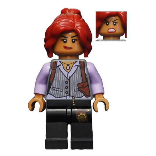 Barbara Gordon - Pinstripe Vest