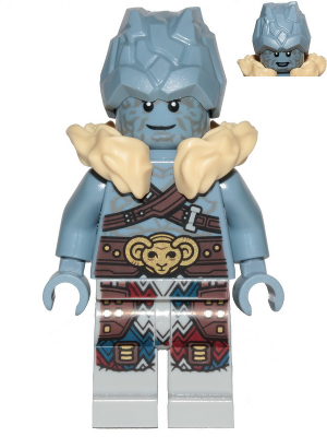 Minifig sh0814 - Korg - Neck Collar Fur