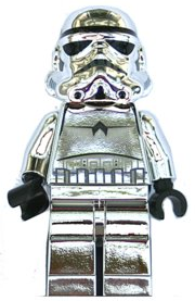 Minifig sw0097 - Imperial Stormtrooper - Chrome Silver